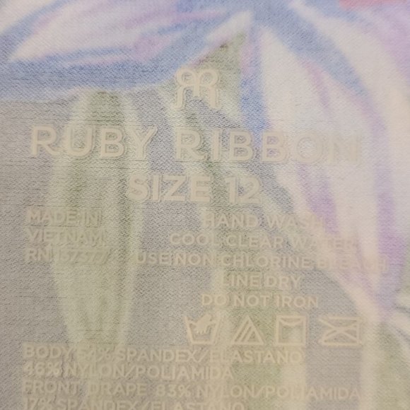 Ruby Ribbon Figi Swimsuit #1602 - Picture 10 of 10